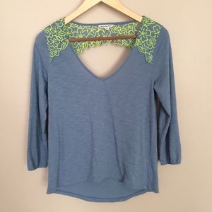 American Eagle Outfitters Top Blouse Floral